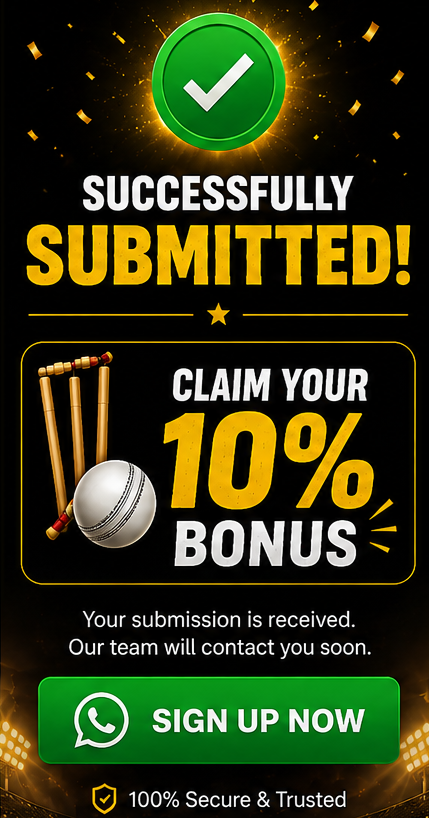 Thanks for registering. Click to claim your bonus on WhatsApp!